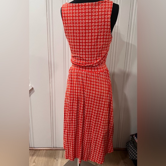 Anthropologie Maeve Brianne Daisy Flower Dress cowl neck x small - Picture 3 of 6